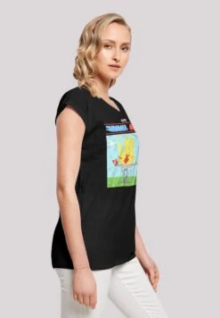 F4NT4STIC Retro Gaming Summer Games - T-Shirt Print - Black -F4Nt4Stic 741a7fc365c9467da93d7a827fdf3d03