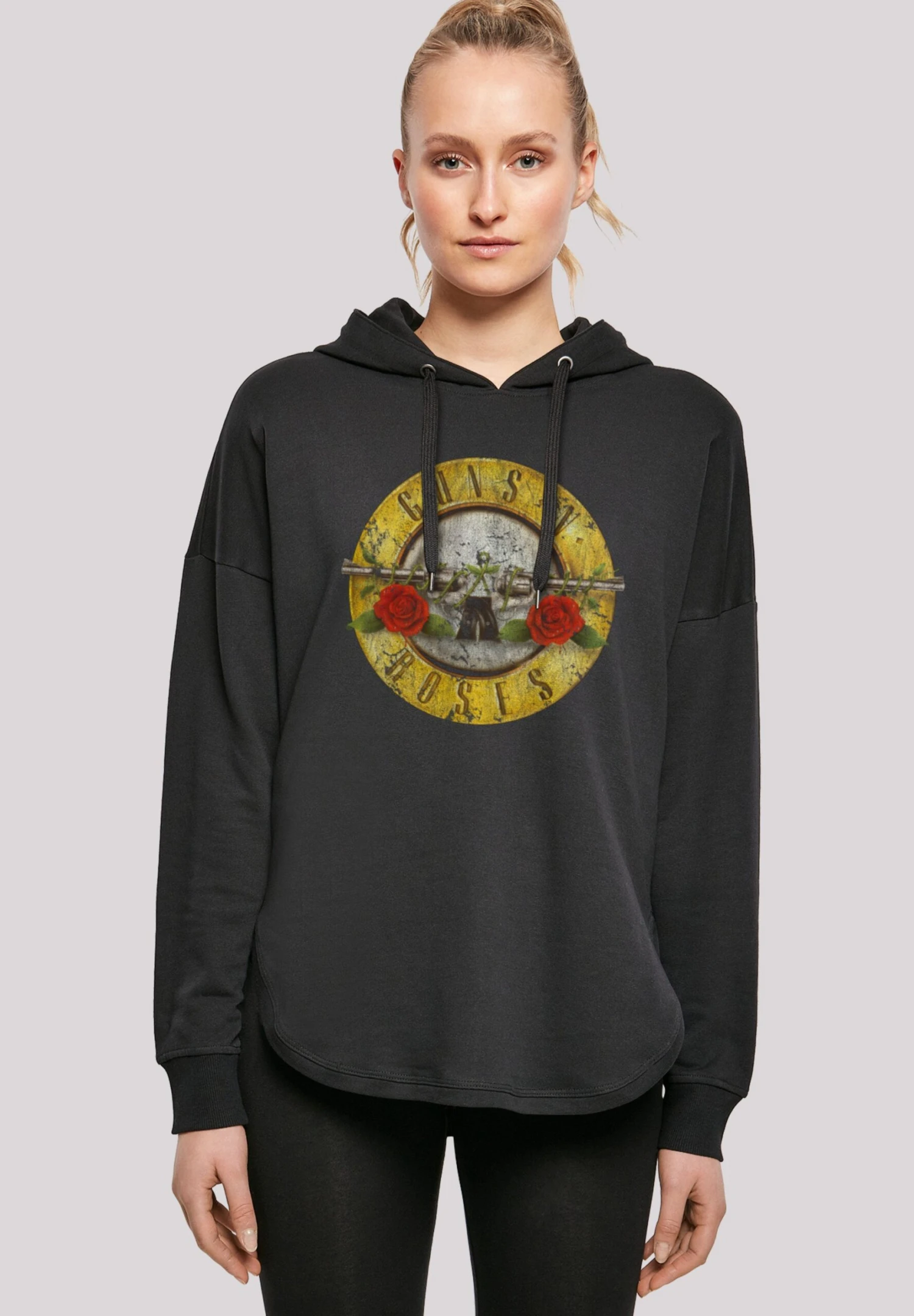 F4NT4STIC Guns N Roses Band Vintage Classic Logo Distressed - Hoodie - Schwarz 3 F4NT4STIC Guns N Roses Band Vintage Classic Logo Distressed - Hoodie - Schwarz