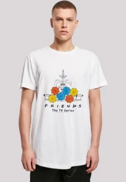 F4NT4STIC Friends Tv Serie Umbrella - T-Shirt Print - White