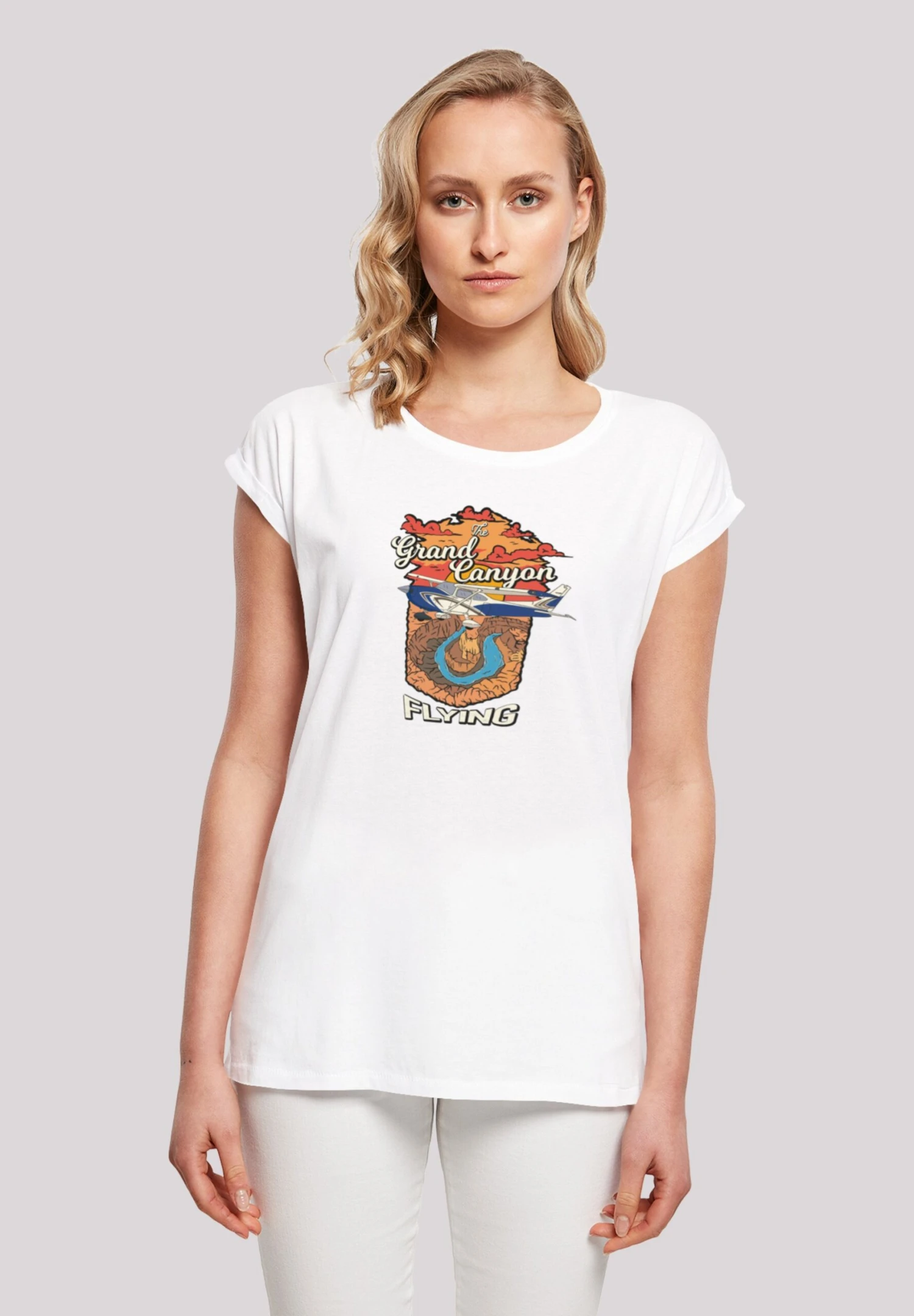 F4NT4STIC Grand Canyon Flying - T-Shirt Print - Weiß 3 F4NT4STIC Grand Canyon Flying - T-Shirt Print - Weiß