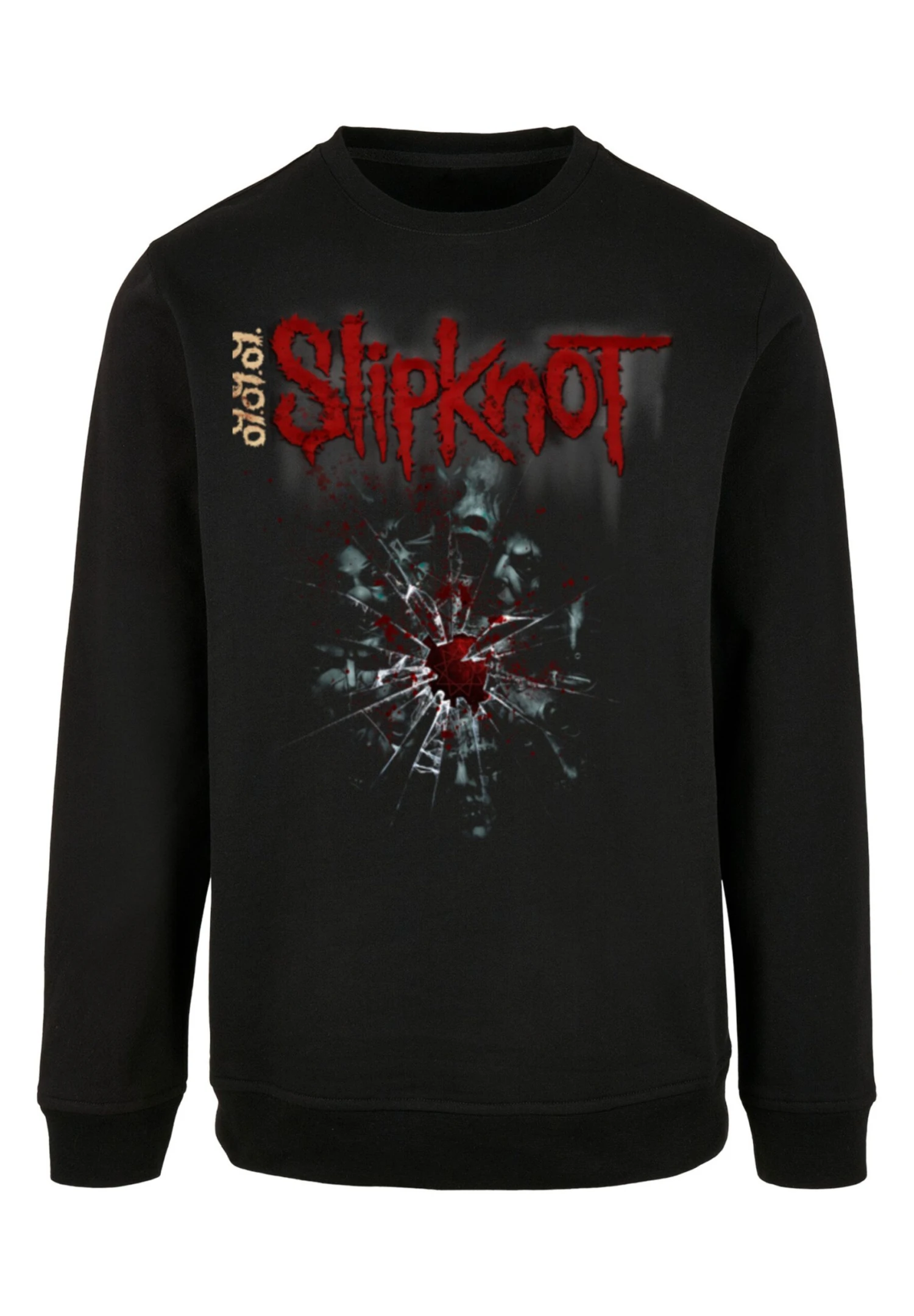 F4NT4STIC Slipknot Metal Band Shattered Glass - Sweater - Black 8 F4NT4STIC Slipknot Metal Band Shattered Glass - Sweater - Black - Afbeelding 6