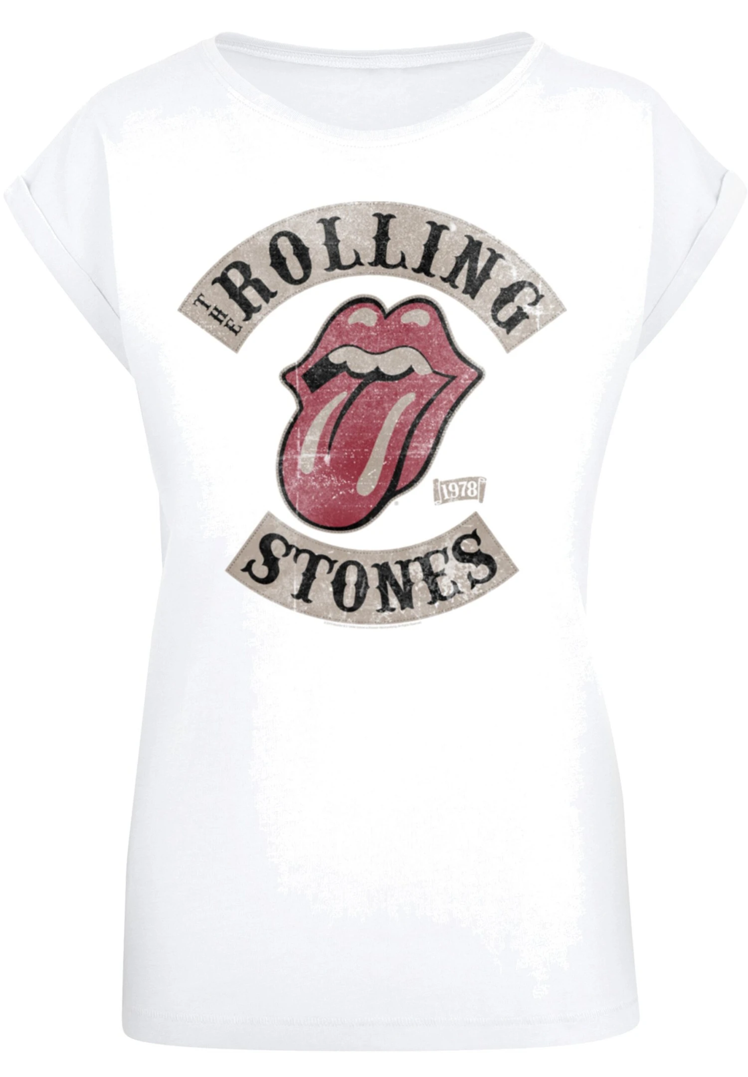 F4NT4STIC The Rolling Stones Tour 78 - T-Shirt Print - Weiß 3 F4NT4STIC The Rolling Stones Tour 78 - T-Shirt Print - Weiß
