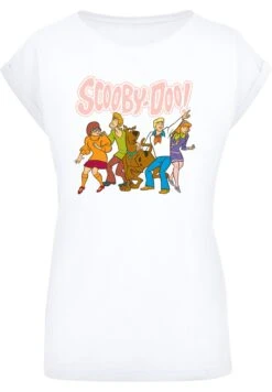 F4NT4STIC Scooby Doo Classic Group - T-Shirt Print - White -F4Nt4Stic 7948ca8c68f54e1ea466d8b33f12ae5f