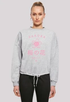 F4NT4STIC Sakura Blume Japan - Sweater - Heather Grey