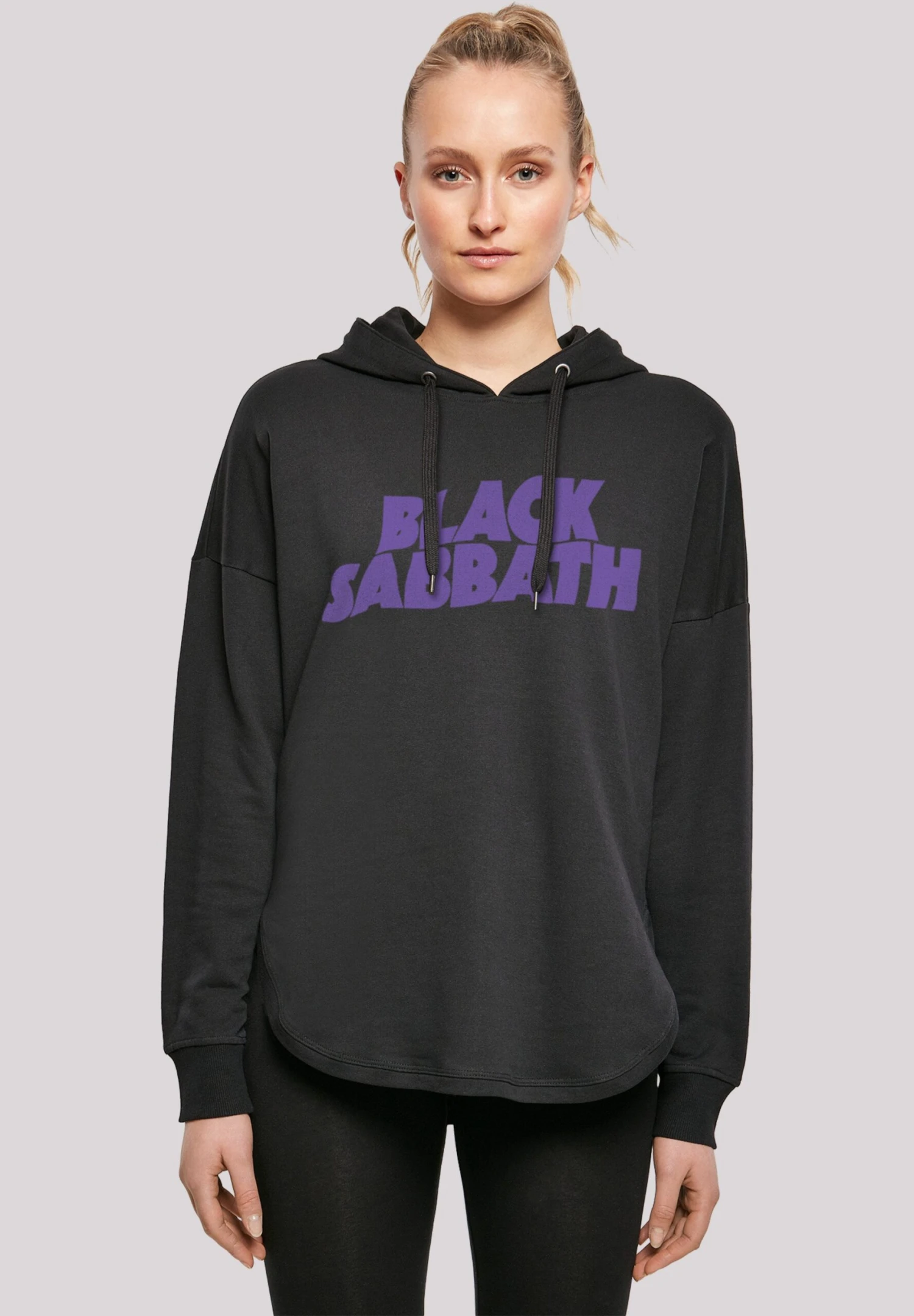 F4NT4STIC Black Sabbath Heavy Metal Band Wavy Logo - Hoodie - Black 3 F4NT4STIC Black Sabbath Heavy Metal Band Wavy Logo - Hoodie - Black