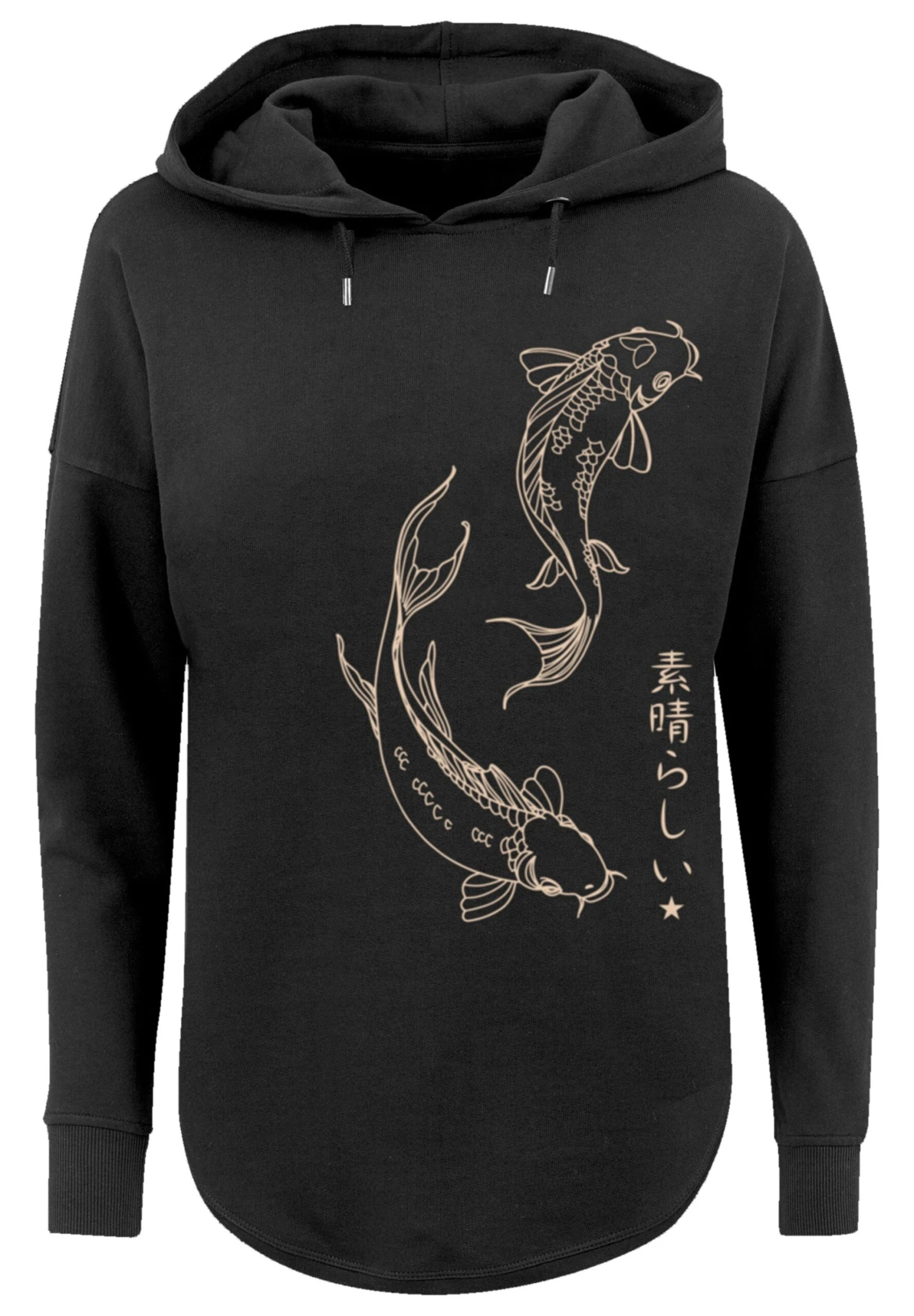 F4NT4STIC Koi Karpfen - Hoodie - Schwarz 8 F4NT4STIC Koi Karpfen - Hoodie - Schwarz - Afbeelding 6