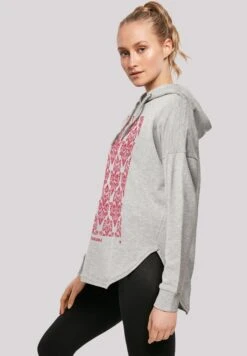 F4NT4STIC Blumen Muster Rot - Hoodie - Grey -F4Nt4Stic 7e9d72fcf5564a7caa2dd32a7804adcd