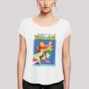 F4NT4STIC Long Cut'Disney Winnie Puuh Poster' - T-Shirt Print - White -F4Nt4Stic 7edb3a0c8dea439dba9337ca7f4d6ed3