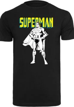 F4NT4STIC Dc Comics Superman Mono Action Pose - T-Shirt Print - Black 12 F4NT4STIC Dc Comics Superman Mono Action Pose - T-Shirt Print - Black -F4Nt4Stic 8008efe52fcf463d977c552c4d535273