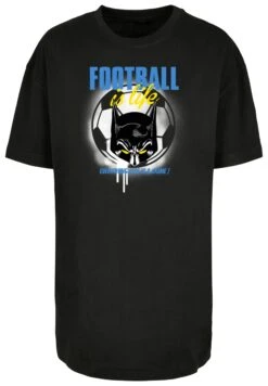 F4NT4STIC Dc Comics Superhelden Batman Football Is Life - T-Shirt Print - Black -F4Nt4Stic 81836f63daaa408b9e8908904dfb0d42