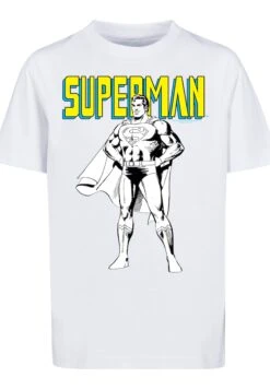 F4NT4STIC Dc Comics Superman Mono Action Pose - T-Shirt Print - White 14 F4NT4STIC Dc Comics Superman Mono Action Pose - T-Shirt Print - White -F4Nt4Stic 82772b659fc54198b8ddfba671fce0c0