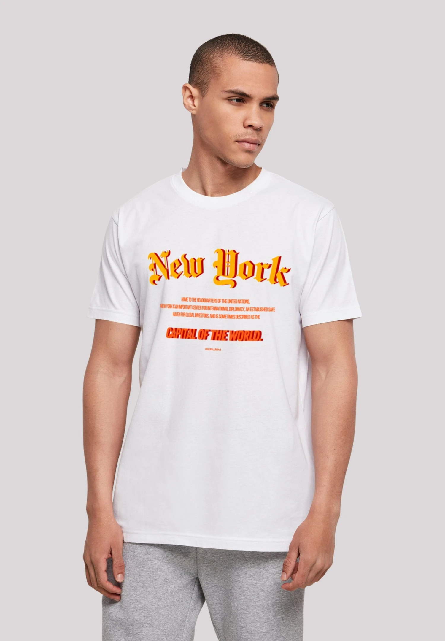 F4NT4STIC New York Tee- T-Shirt Print - Weiß 3 F4NT4STIC New York Tee- T-Shirt Print - Weiß