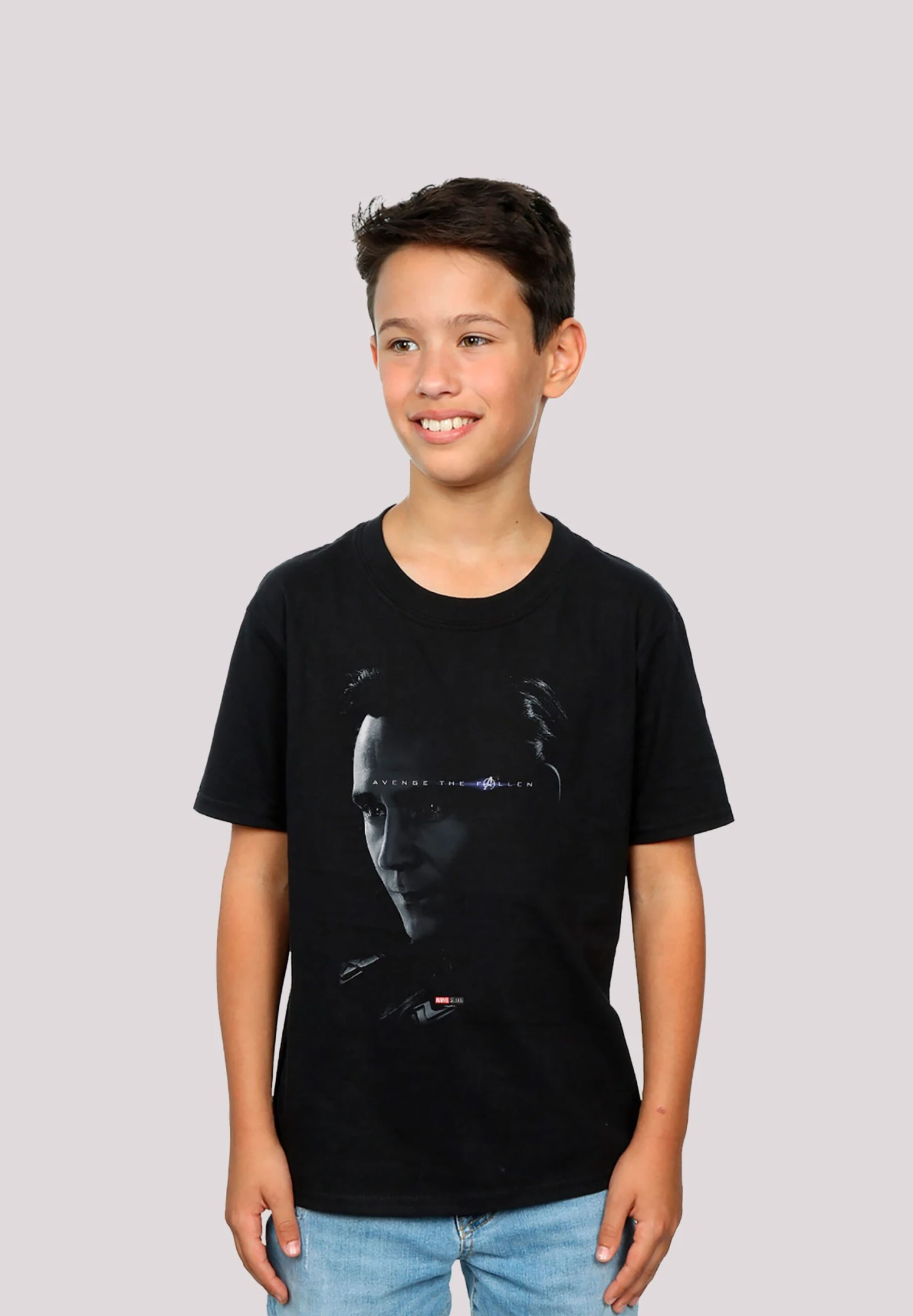 F4NT4STIC Marvel Avengers Endgame Avenge The Fallen Loki Premium Superhe - T-Shirt Print - Black 3 F4NT4STIC Marvel Avengers Endgame Avenge The Fallen Loki Premium Superhe - T-Shirt Print - Black