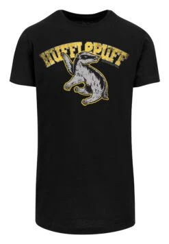 F4NT4STIC Harry Potter Hufflepuff - T-Shirt Print - Black -F4Nt4Stic 82bc569745ea4a0690789bc093bbbab0