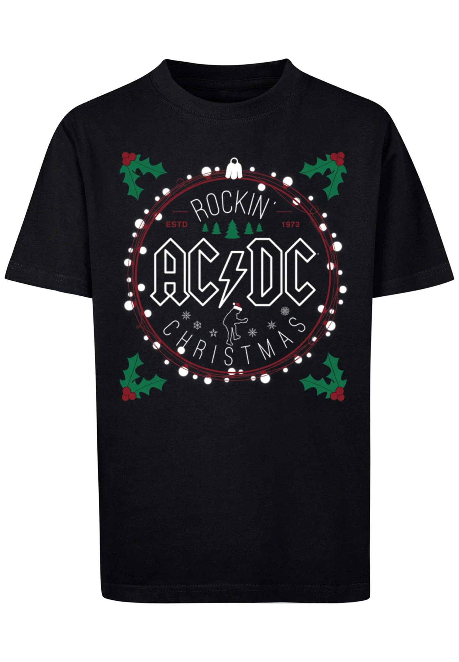 F4NT4STIC Acdc Christmas Weihnachten - T-Shirt Print - Black 8 F4NT4STIC Acdc Christmas Weihnachten - T-Shirt Print - Black - Afbeelding 6