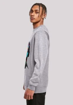 F4NT4STIC Crew - Sweater - Heather Grey -F4Nt4Stic 85b4809f1cd64e1887dc4fdd04d4c859