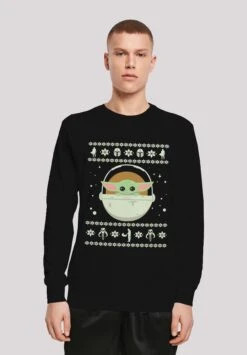 F4NT4STIC Star Wars The Mandalorian- Longsleeve - Black