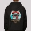 F4NT4STIC Retro Gaming Christmas Way Of The Exploding Fist - Hoodie - Black 2 F4NT4STIC Retro Gaming Christmas Way Of The Exploding Fist - Hoodie - Black -F4Nt4Stic 8635cb029e394c91a6bfa2429e9e525d