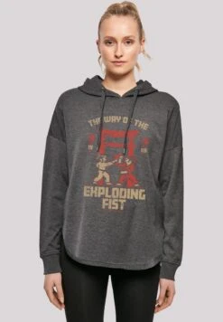 F4NT4STIC Retro Gaming The Way Of The Exploding Fist - Hoodie - Charcoal