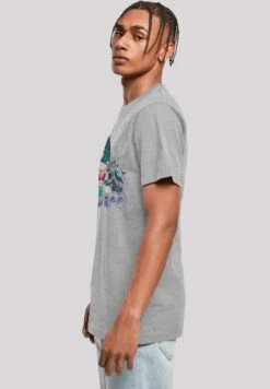 F4NT4STIC Dc Comics Justice League Heroine - T-Shirt Print - Heather Grey -F4Nt4Stic 8976e706184e46ddb8374eec836af540