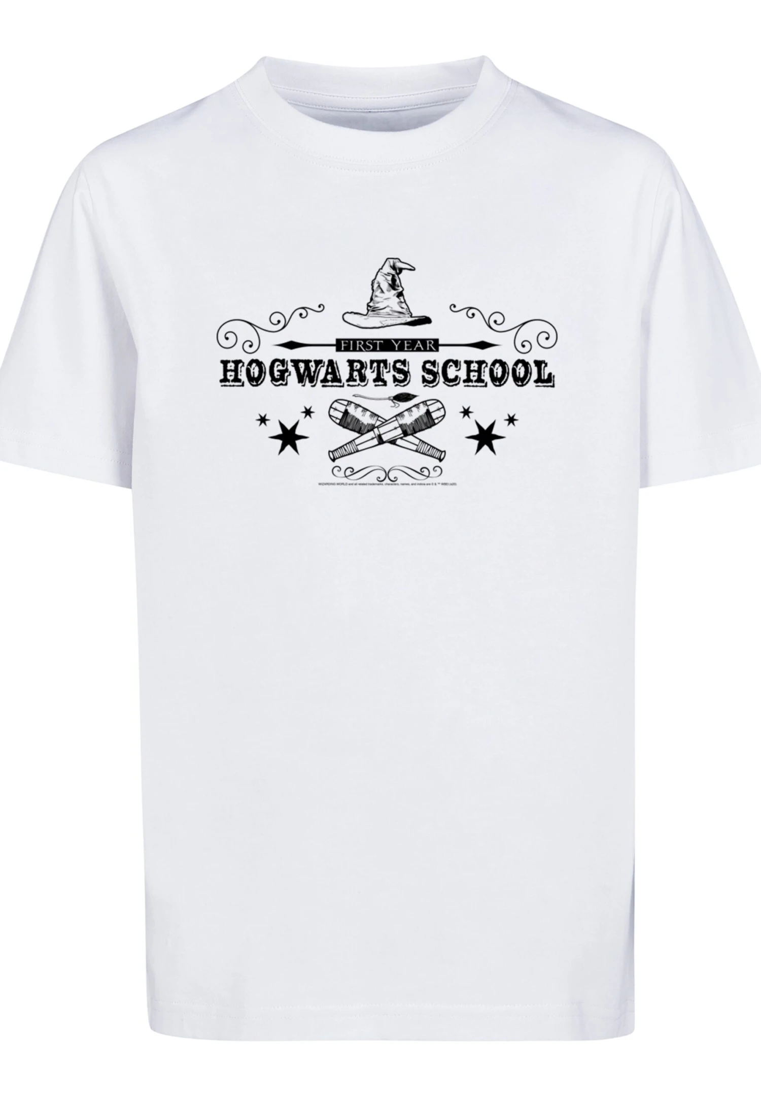 F4NT4STIC Harry Potter Hogwarts First Year - T-Shirt Print - White 8 F4NT4STIC Harry Potter Hogwarts First Year - T-Shirt Print - White - Afbeelding 6