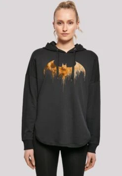 F4NT4STIC Dc Comics Batman Arkham Knight Halloween Moon Mond Logo Fill - Hoodie - Black