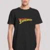 F4NT4STIC Dc Comics Superhelden Superman Telescopic Loco - T-Shirt Print - Black