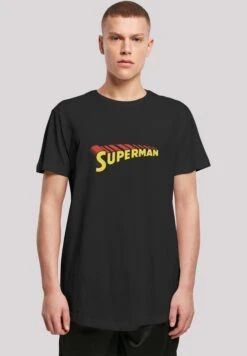 F4NT4STIC Dc Comics Superhelden Superman Telescopic Loco - T-Shirt Print - Black
