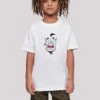 F4NT4STIC Disney Aladdin Genie Face - T-Shirt Print - White