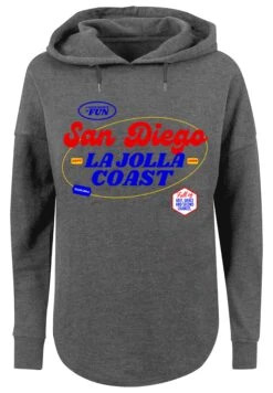 F4NT4STIC San Diego Oversize Hoodie - Hoodie - Charcoal -F4Nt4Stic 8c051ce04acf4ba4a1a1d03ddeac0162