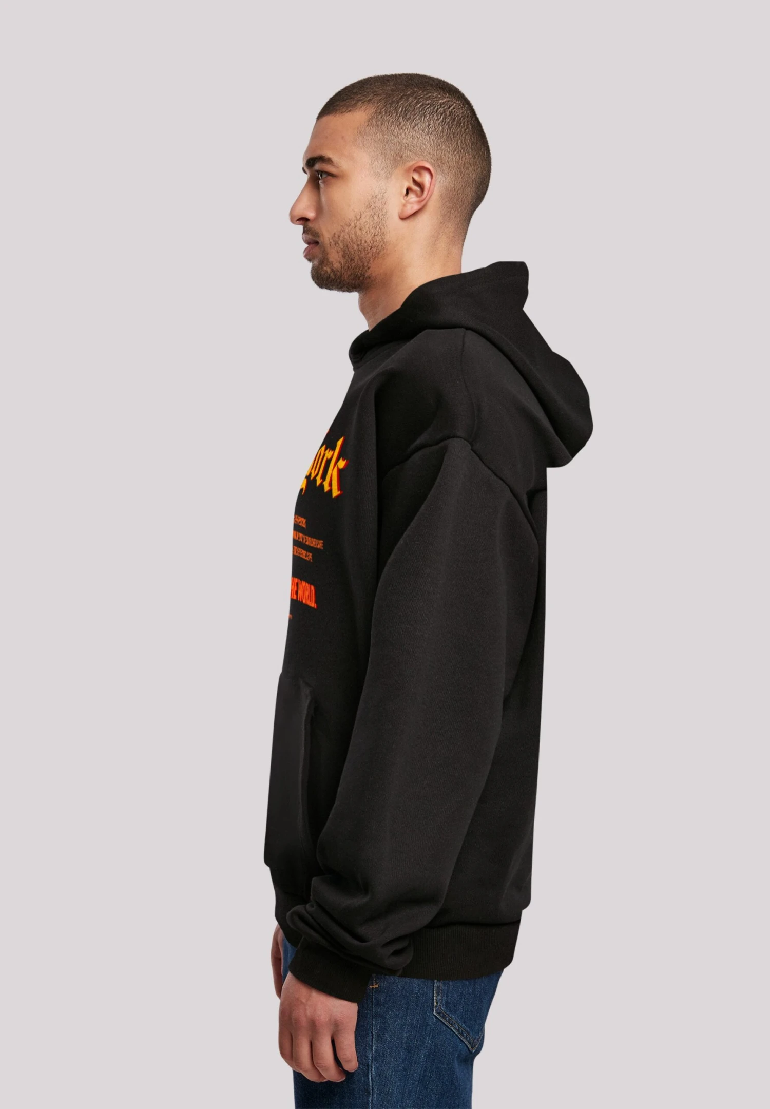F4NT4STIC New York Oversize - Hoodie - Schwarz 7 F4NT4STIC New York Oversize - Hoodie - Schwarz - Afbeelding 5