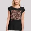 F4NT4STIC Leo Pink - T-Shirt Print - Schwarz