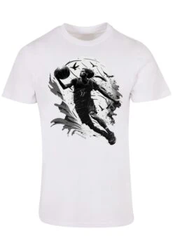 F4NT4STIC Basketball Spieler - T-Shirt Print - Weiß 14 F4NT4STIC Basketball Spieler - T-Shirt Print - Weiß -F4Nt4Stic 8eb0043788f14d56b1d62eadb7199029