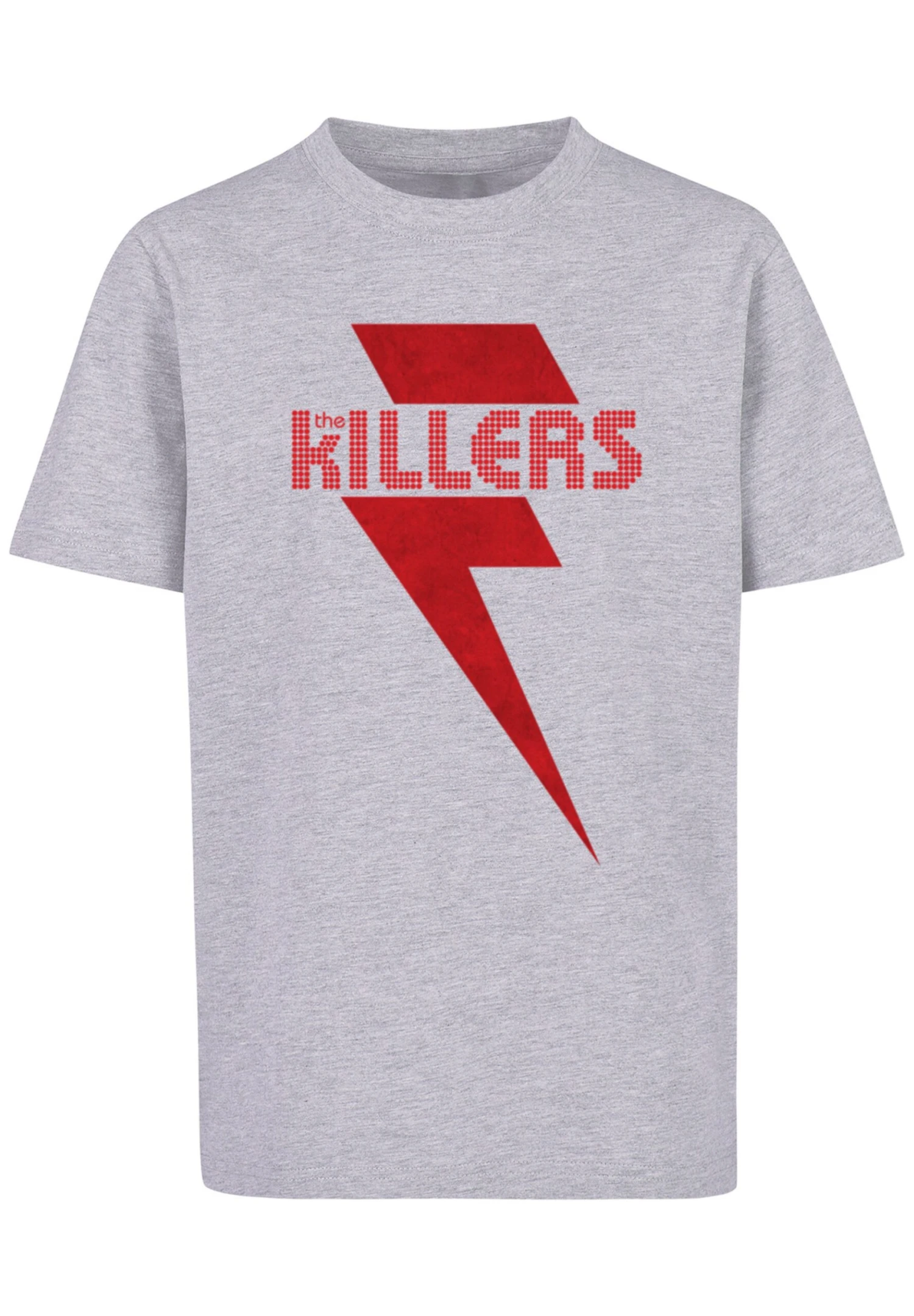 F4NT4STIC The Killers Rock Band Red Bolt - T-Shirt Print - Heather Grey 8 F4NT4STIC The Killers Rock Band Red Bolt - T-Shirt Print - Heather Grey - Afbeelding 6