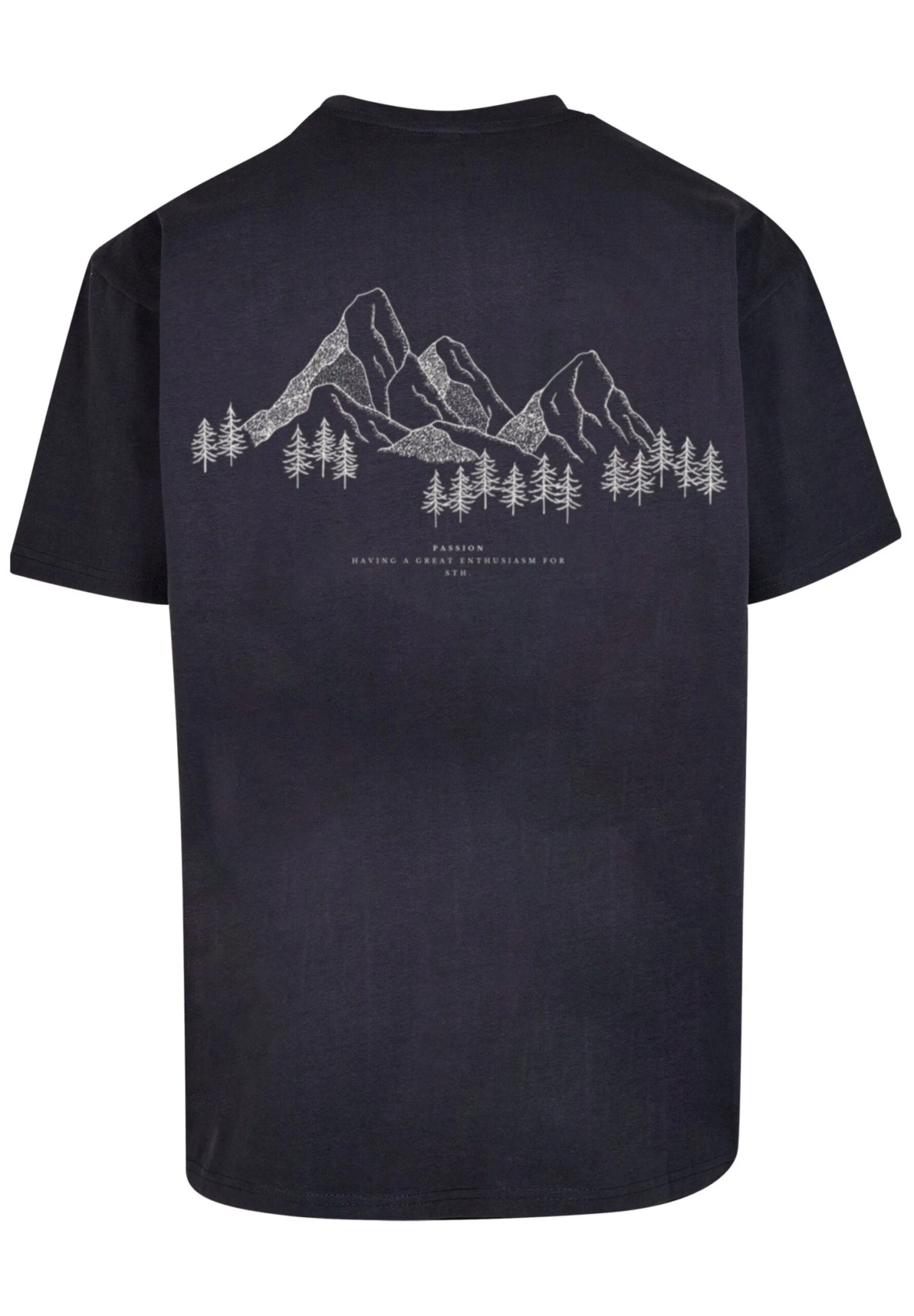F4NT4STIC Mountain Berge Urlaub Winter Schnee Ski - T-Shirt Print - Navy 9 F4NT4STIC Mountain Berge Urlaub Winter Schnee Ski - T-Shirt Print - Navy - Afbeelding 7