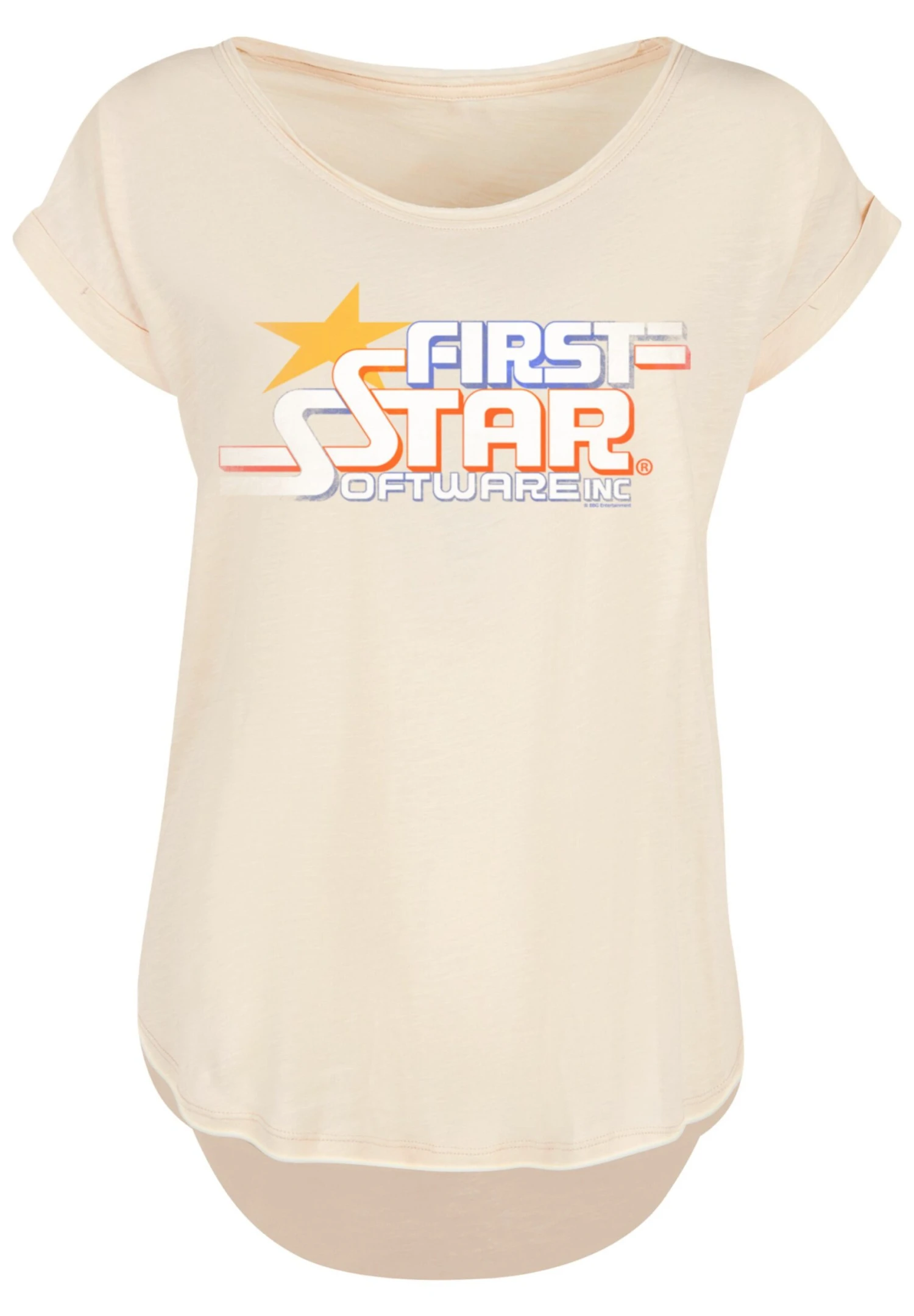 F4NT4STIC Retro Gaming Firststar Inc - T-Shirt Print - Whitesand 8 F4NT4STIC Retro Gaming Firststar Inc - T-Shirt Print - Whitesand - Afbeelding 6