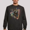 F4NT4STIC Marvel Guardians Of The Galaxy Neon Rocket - Sweater - Black -F4Nt4Stic 9095aead692b45a19b4dea2e02265a37