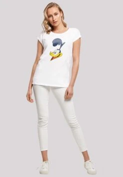 F4NT4STIC Looney Tunes Road Runner Face - T-Shirt Print - White -F4Nt4Stic 9174e885e0fc4977a87249651b285285