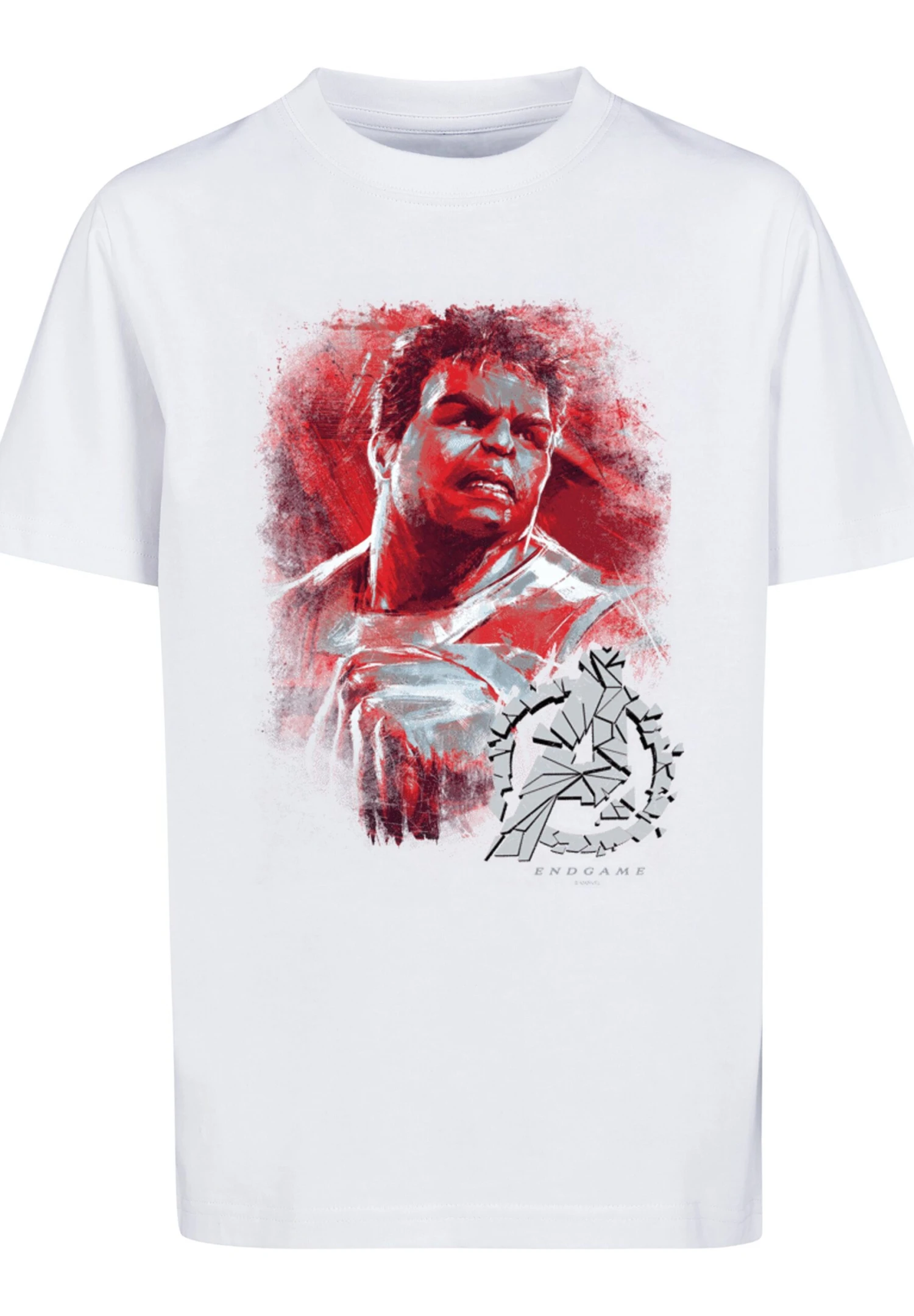 F4NT4STIC Marvel Avengers Endgame Hulk Brushed - T-Shirt Print - White 8 F4NT4STIC Marvel Avengers Endgame Hulk Brushed - T-Shirt Print - White - Afbeelding 6