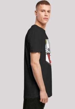 F4NT4STIC Looney Tunes Bugs Bunny Face- T-Shirt Print - Black -F4Nt4Stic 94c5422f4bc6439fb244206f2b783e84