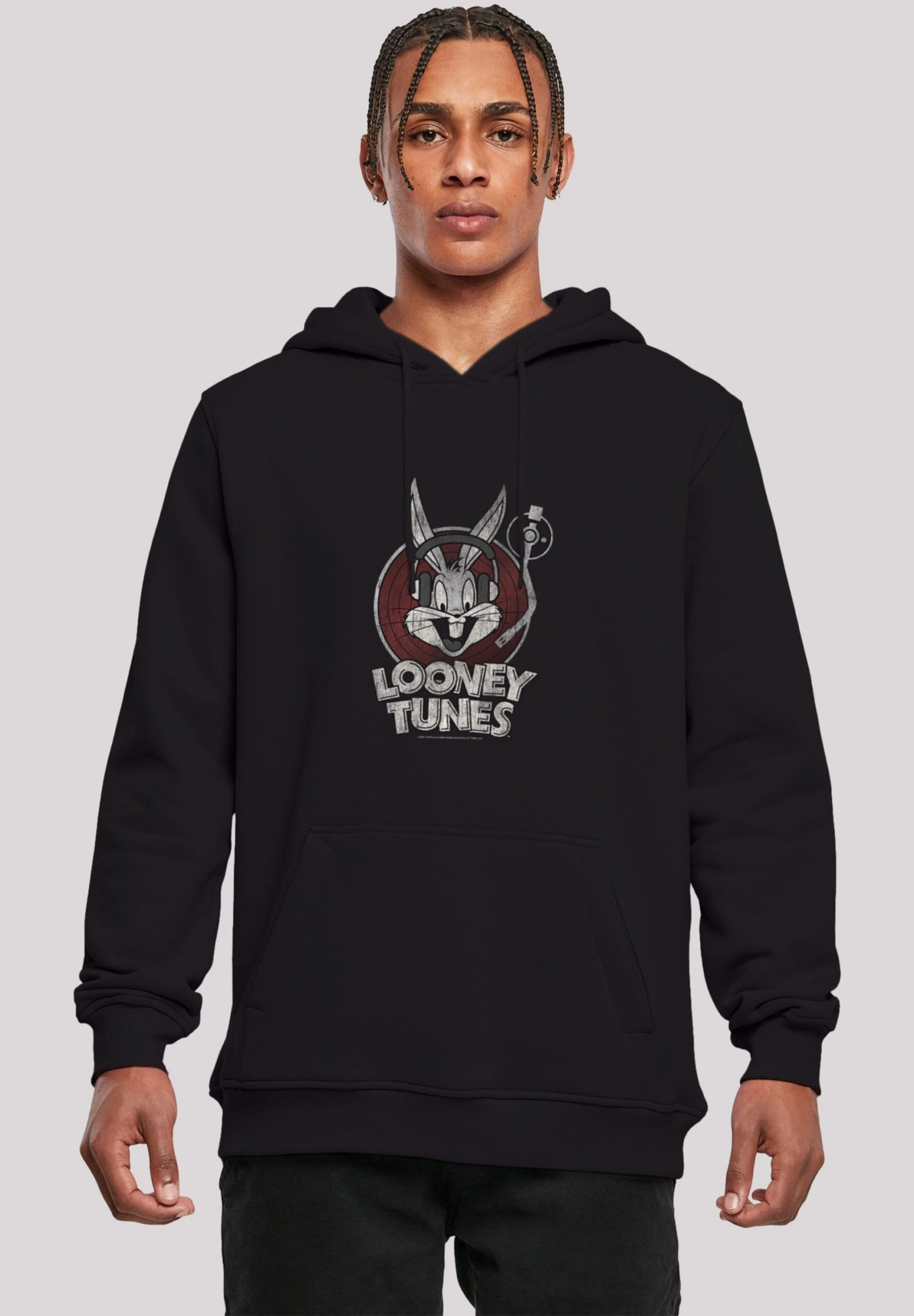 F4NT4STIC Looney Tunes Bugs Bunny - Sweater - Black 3 F4NT4STIC Looney Tunes Bugs Bunny - Sweater - Black