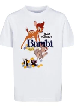F4NT4STIC Disney Bambi- T-Shirt Print - White -F4Nt4Stic 9714cf4812fa4f429d25c7321f9a01e4
