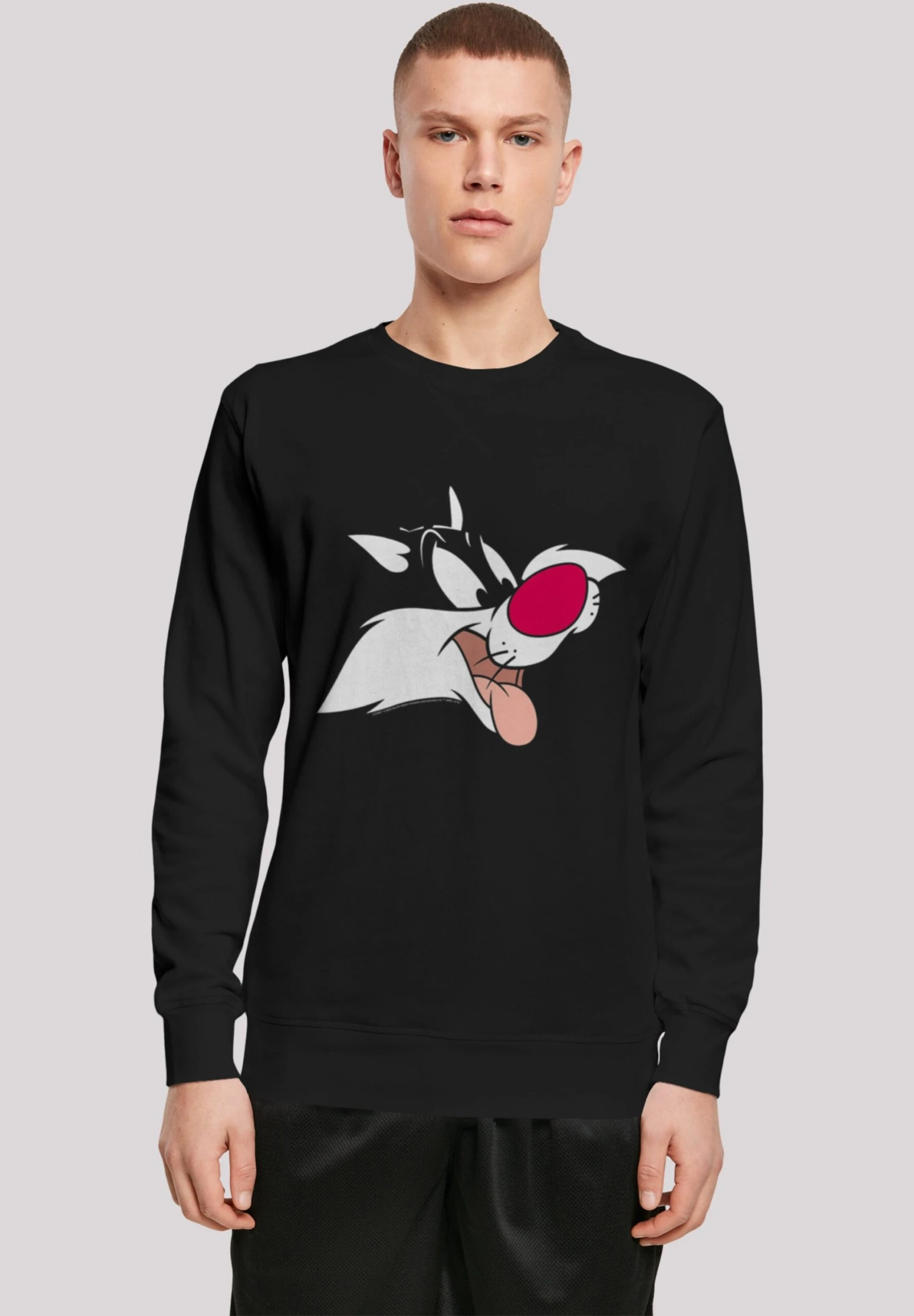F4NT4STIC Looney Tunes Sylvester - Sweater - Black 3 F4NT4STIC Looney Tunes Sylvester - Sweater - Black