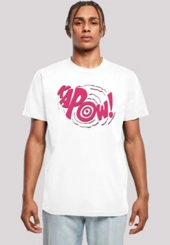 F4NT4STIC Dc Comics Superhelden Batman Tv Serie Kapow - T-Shirt Print - White