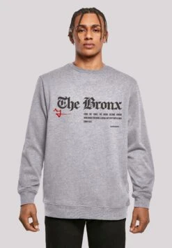 F4NT4STIC The Bronx Crew - Sweater - Heather Grey