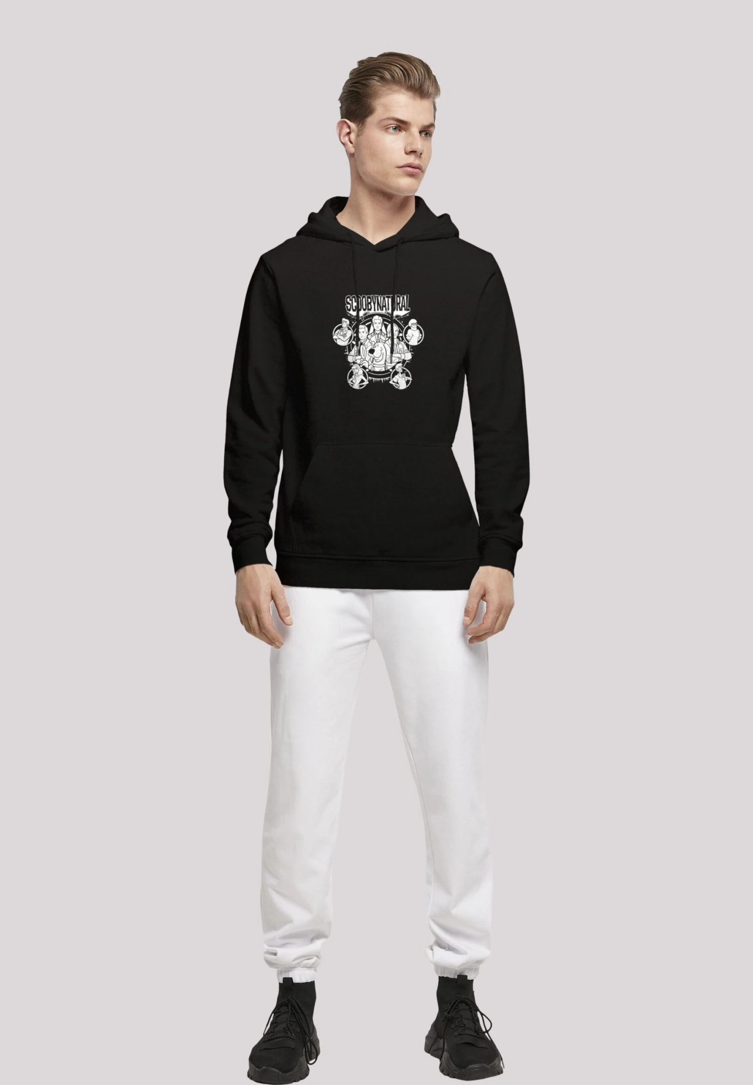 F4NT4STIC Scooby Doo - Hoodie - Black 4 F4NT4STIC Scooby Doo - Hoodie - Black - Afbeelding 2