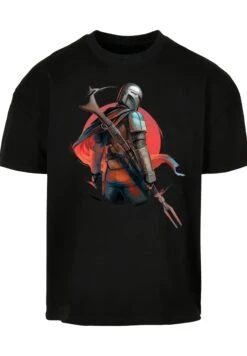 F4NT4STIC Star Wars The Mandalorian Blaster Rifles- T-Shirt Print - Black -F4Nt4Stic 9b56c10d47e34cf08003c1167936a486