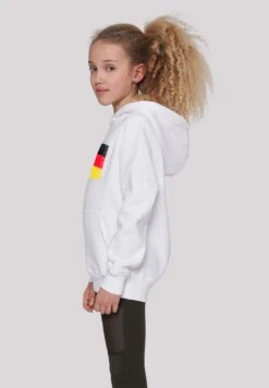 F4NT4STIC Germany Deutschland Flagge Distressed - Hoodie - Weiß -F4Nt4Stic 9c3c5a2756e24c35a83001682bb7f260