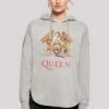 F4NT4STIC Queen Rockband Classic Crest - Hoodie - Grey -F4Nt4Stic 9d835dc11e19447889f5e261903f5a70