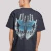 F4NT4STIC Skelett Hände Schmetterling - T-Shirt Print - Navy 1 F4NT4STIC Skelett Hände Schmetterling - T-Shirt Print - Navy -F4Nt4Stic 9ebb977515fd494babd58833b25a5aab